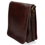 Fiamma Borsa a tracolla da donna Vera pelle 9109-TMORO DARK BROWN Gave Lux
