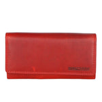 Portafoglio da uomo in vera pelle RFID HILB-V-102-ROSSO Hill Burry