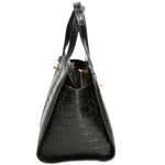 Ariana Borsa a mano da donna Vera pelle stampata cocco 05435-C28 NERO C27 CENERE Gave Lux