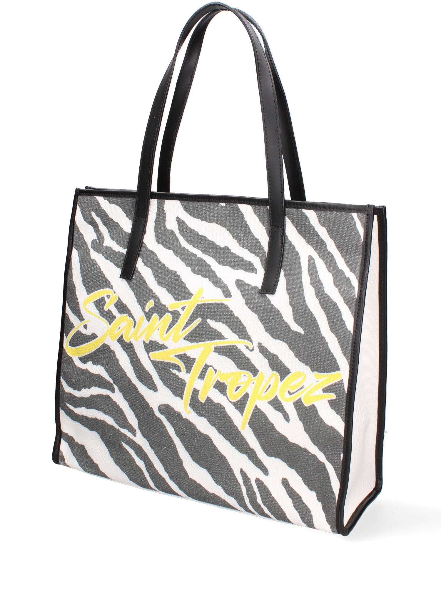 Zarina Borsa a spalla da donna Tela e Vera Pelle 5370-11-NERO Gave Lux