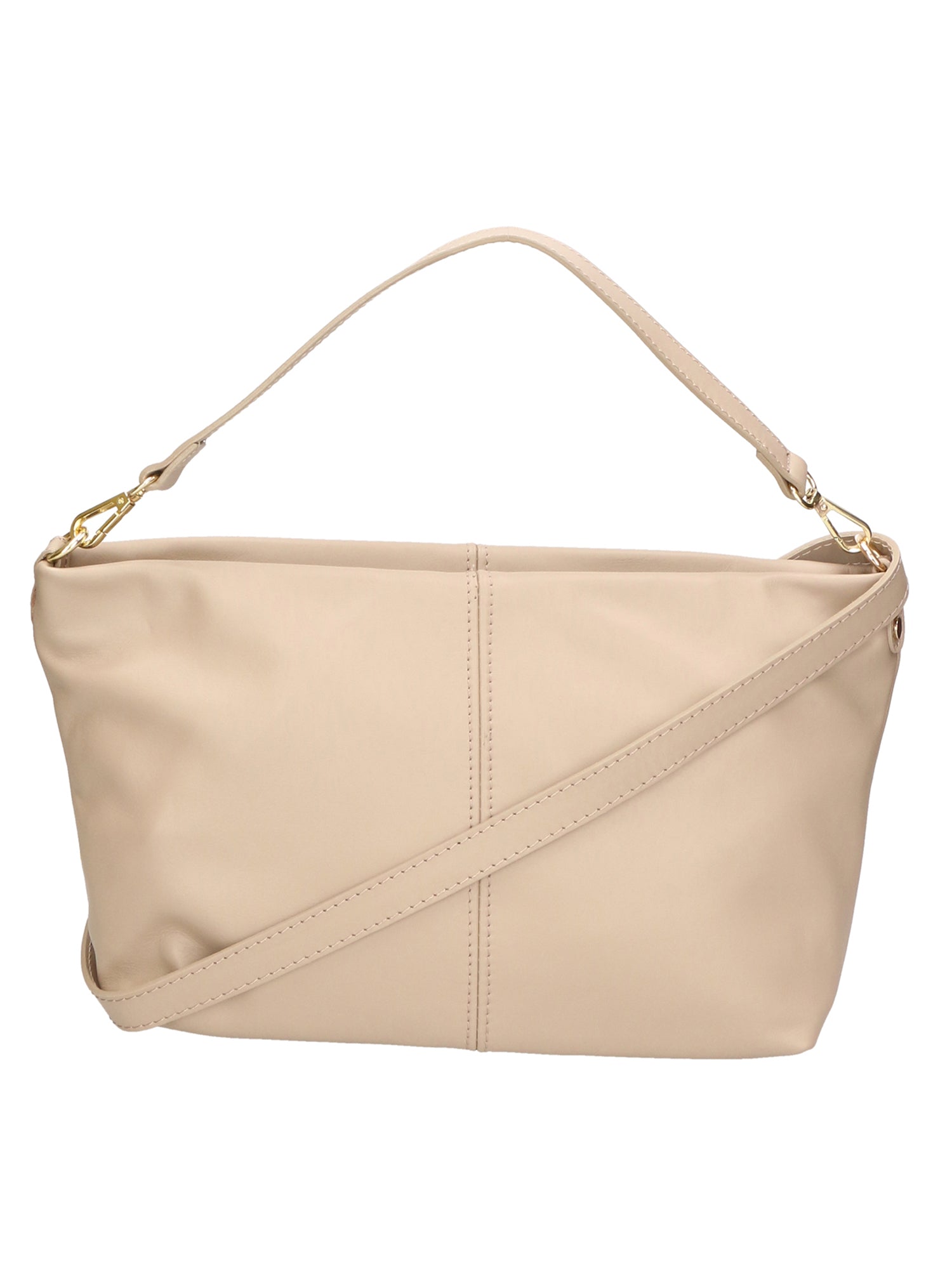 Ginevra Borsa a spalla da donna Vera pelle 05936-S05 TAUPE CHIARO Gave Lux