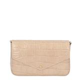 Borsa a mano da donna Vera pelle croco MYB-7021-SS-C37 BEIGE My Best Bag