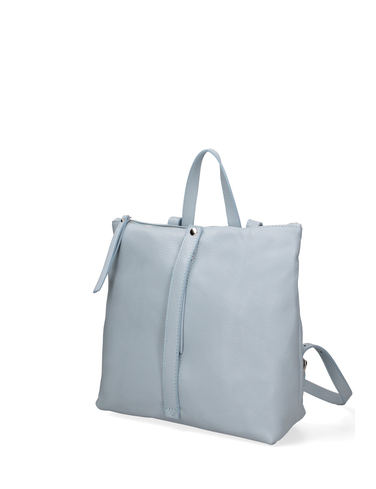 Borsa a mano da donna Vera pelle 07137-D92 CELESTE Roberta Rossi