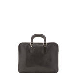 Borsa a mano unisex in vera pelle Made in Italy 4410-NERO Alessia Firenze