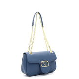 Siviglia Borsa a tracolla da donna Ecopelle VB-206-BLU 19V69 Italia