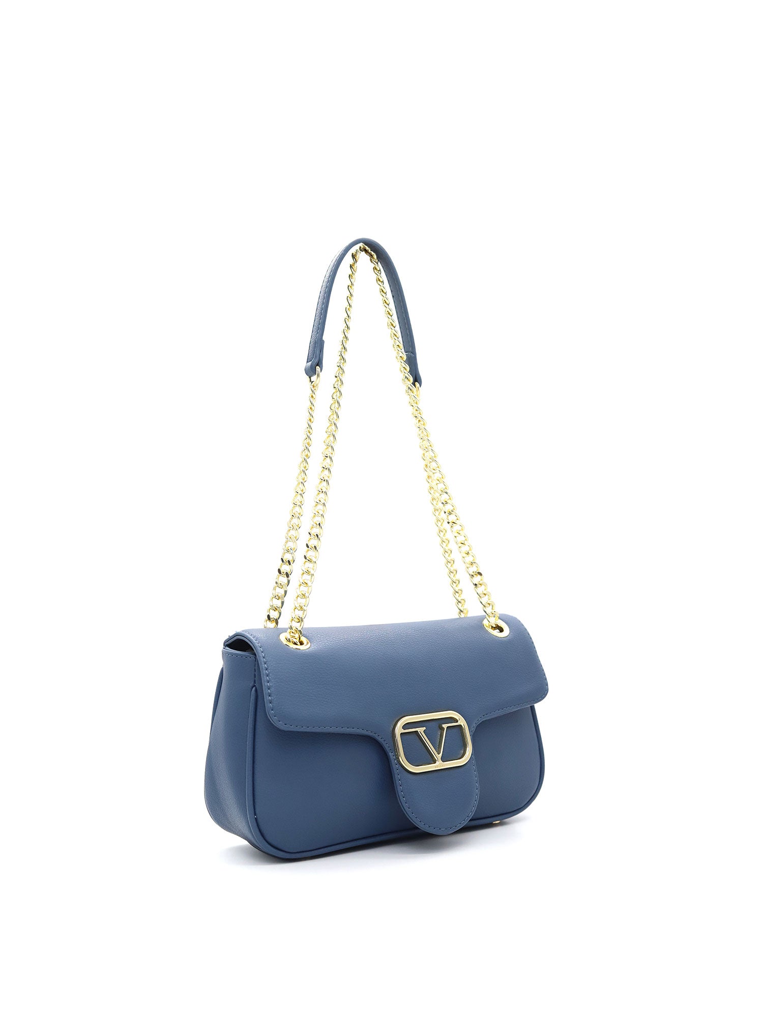 Siviglia Borsa a tracolla da donna Ecopelle VB-206-BLU 19V69 Italia