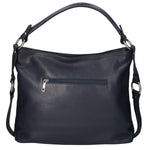 Emily Borsa a spalla da donna Vera pelle 80064-D26 BLU SCURO DARK BLUE Gave Lux