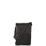 Borsa a tracolla uomo in vera pelle RFID HILB-2632-NERO Hill Burry