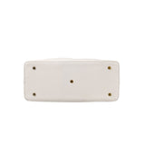 Borsa a mano da donna 100% pelle vegana PU GGB016CRM Gabriella G Firenze