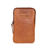 Porta Cellulare da uomo in Vera Pelle RFID HILB-15097-CUOIO Hill Burry