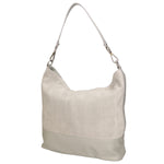 Graziana Borsa a spalla da donna Vera pelle 05960-21 GRIGIO 86 GRIGIO Gave Lux