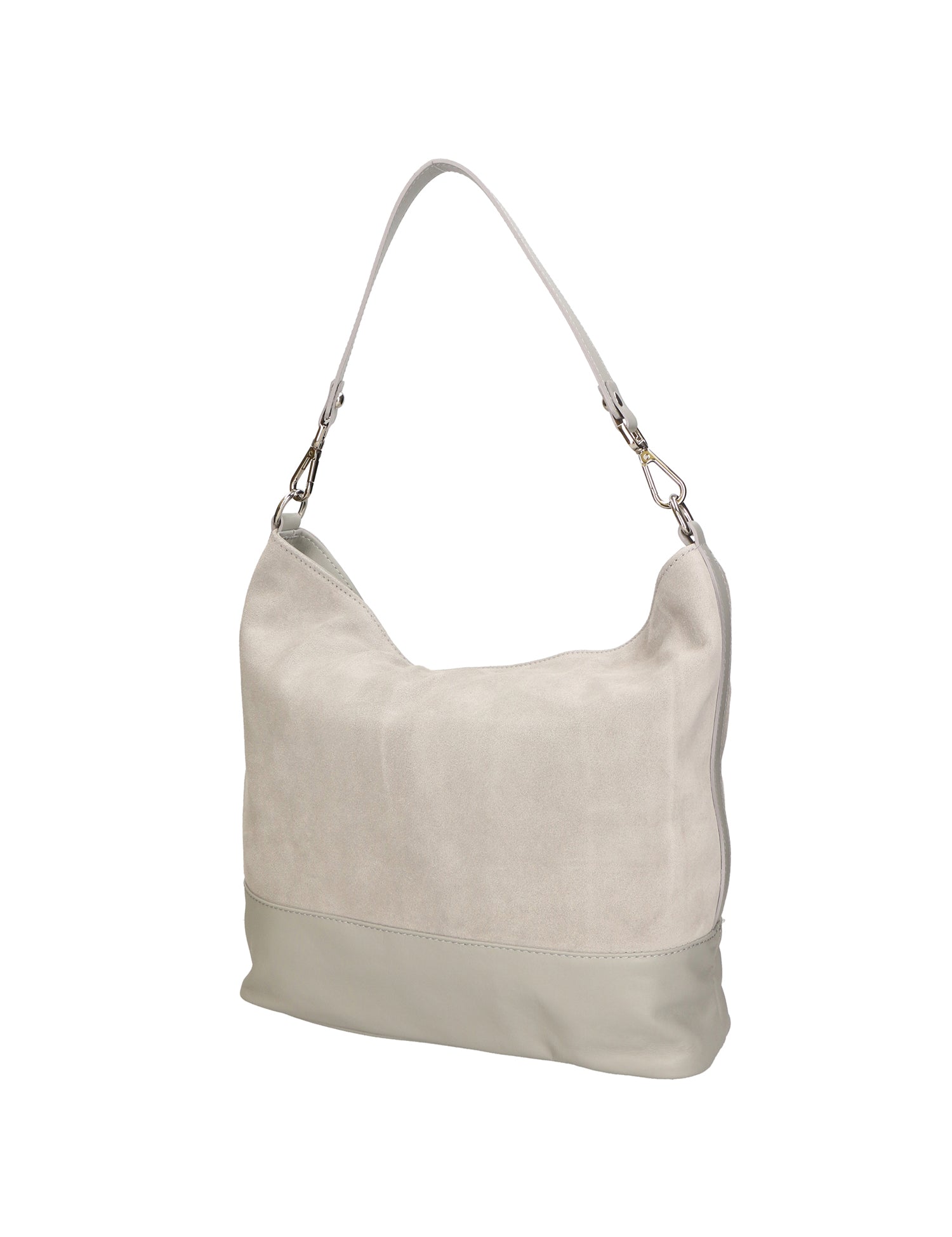 Graziana Borsa a spalla da donna Vera pelle 05960-21 GRIGIO 86 GRIGIO Gave Lux