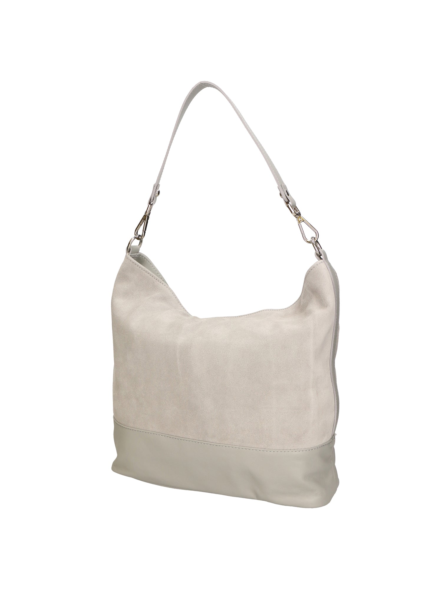 Graziana Borsa a spalla da donna Vera pelle 05960-21 GRIGIO 86 GRIGIO Gave Lux