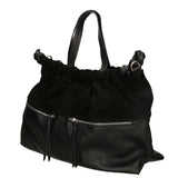 Firenze Borsa a mano da donna Vera pelle 01838-D28 NERO BLACK Gave Lux