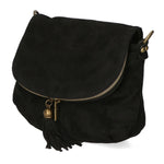 Emanuela Borsa a tracolla da donna Vera pelle 80057-019 NERO Gave Lux