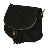 Emanuela Borsa a tracolla da donna Vera pelle 80057-019 NERO Gave Lux