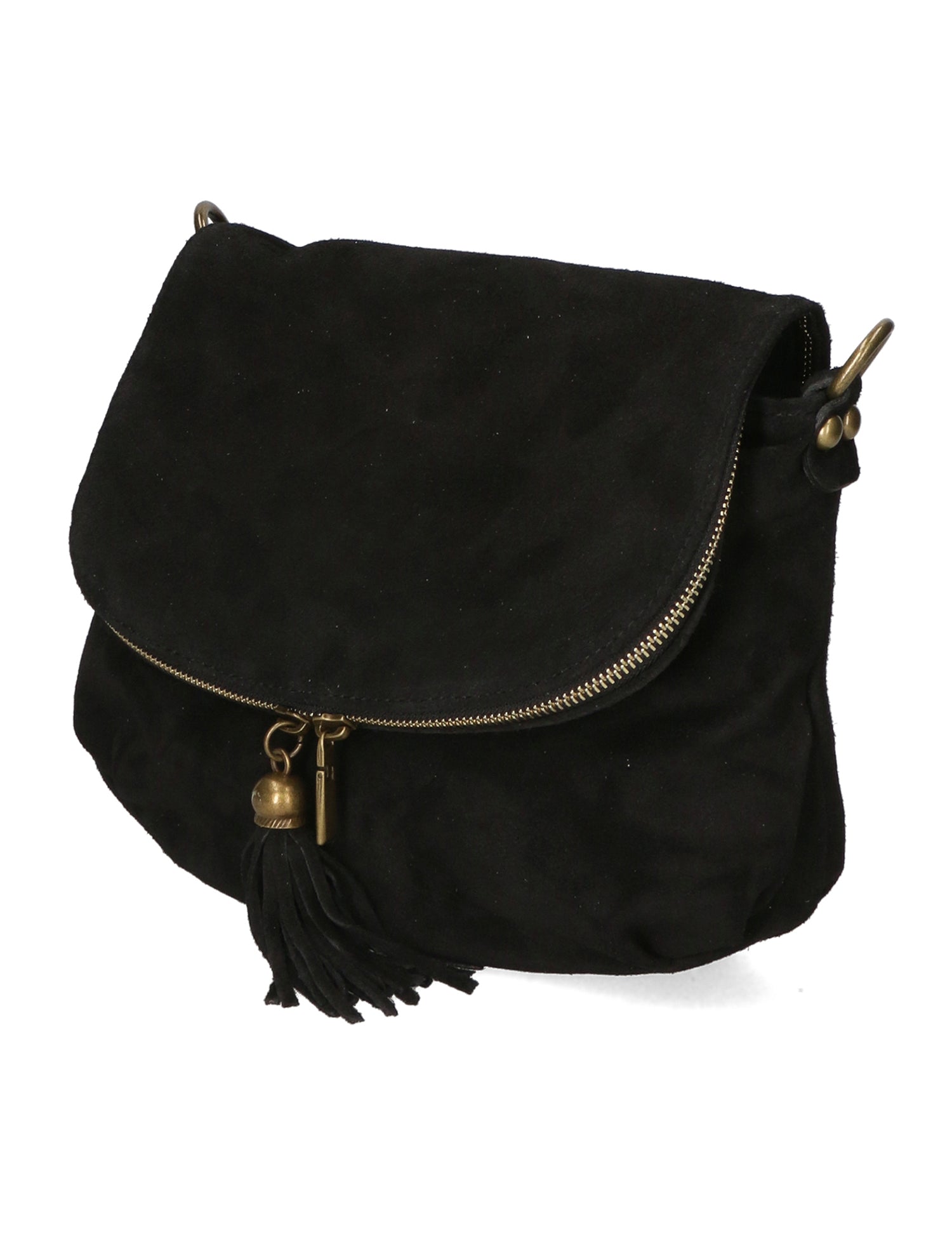 Emanuela Borsa a tracolla da donna Vera pelle 80057-019 NERO Gave Lux