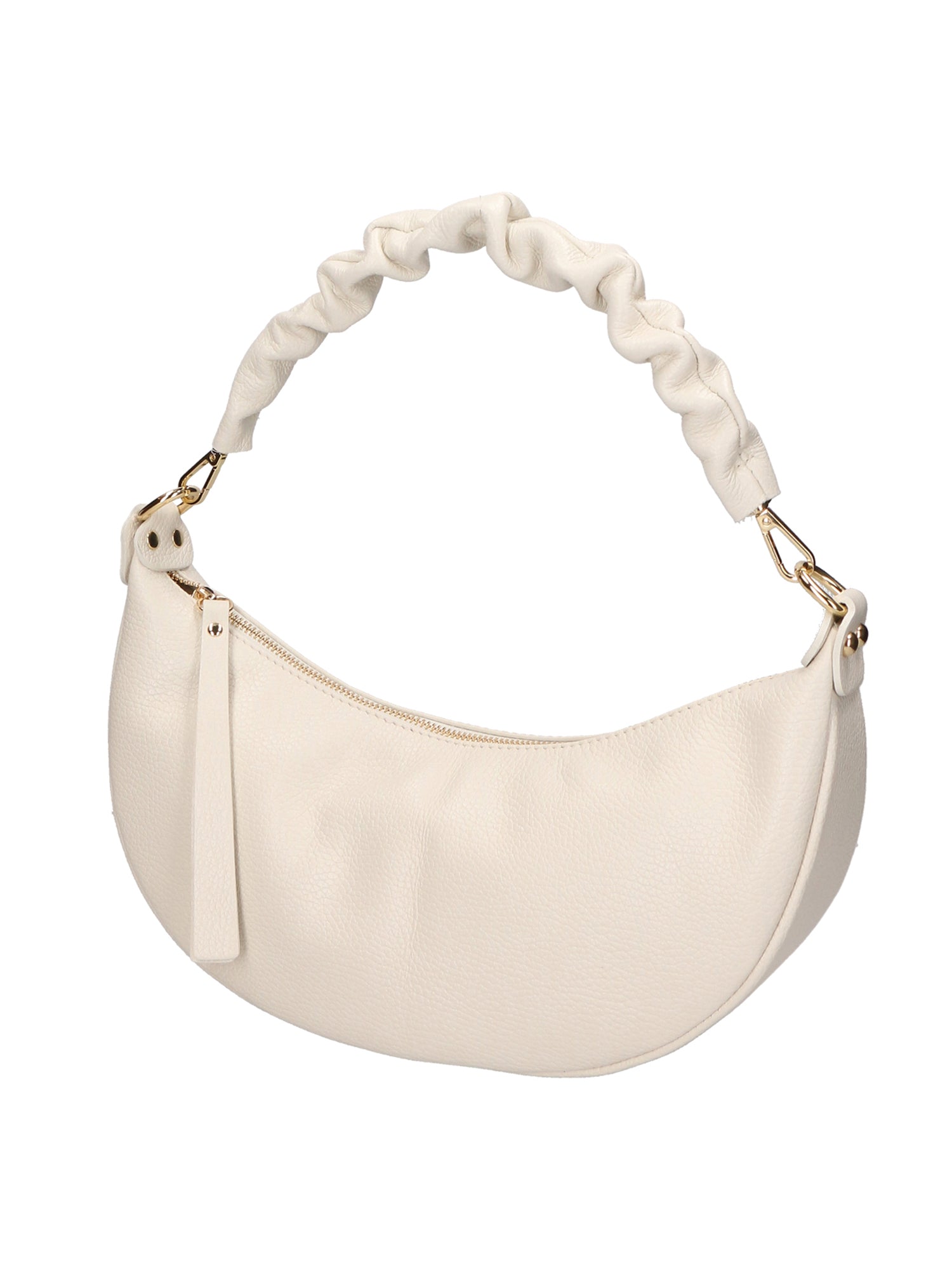 Ida Borsa a spalla da donna Vera pelle 05916-C38 PANNA Gave Lux