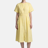 Vestito in Cotone Giallo