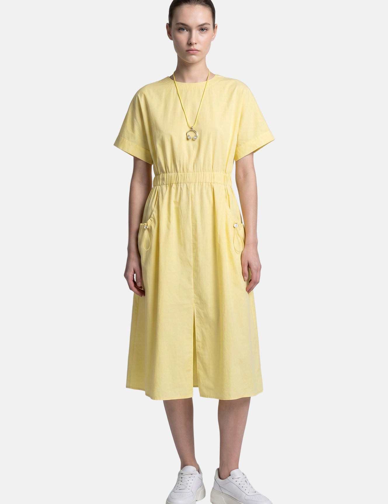 Vestito in Cotone Giallo
