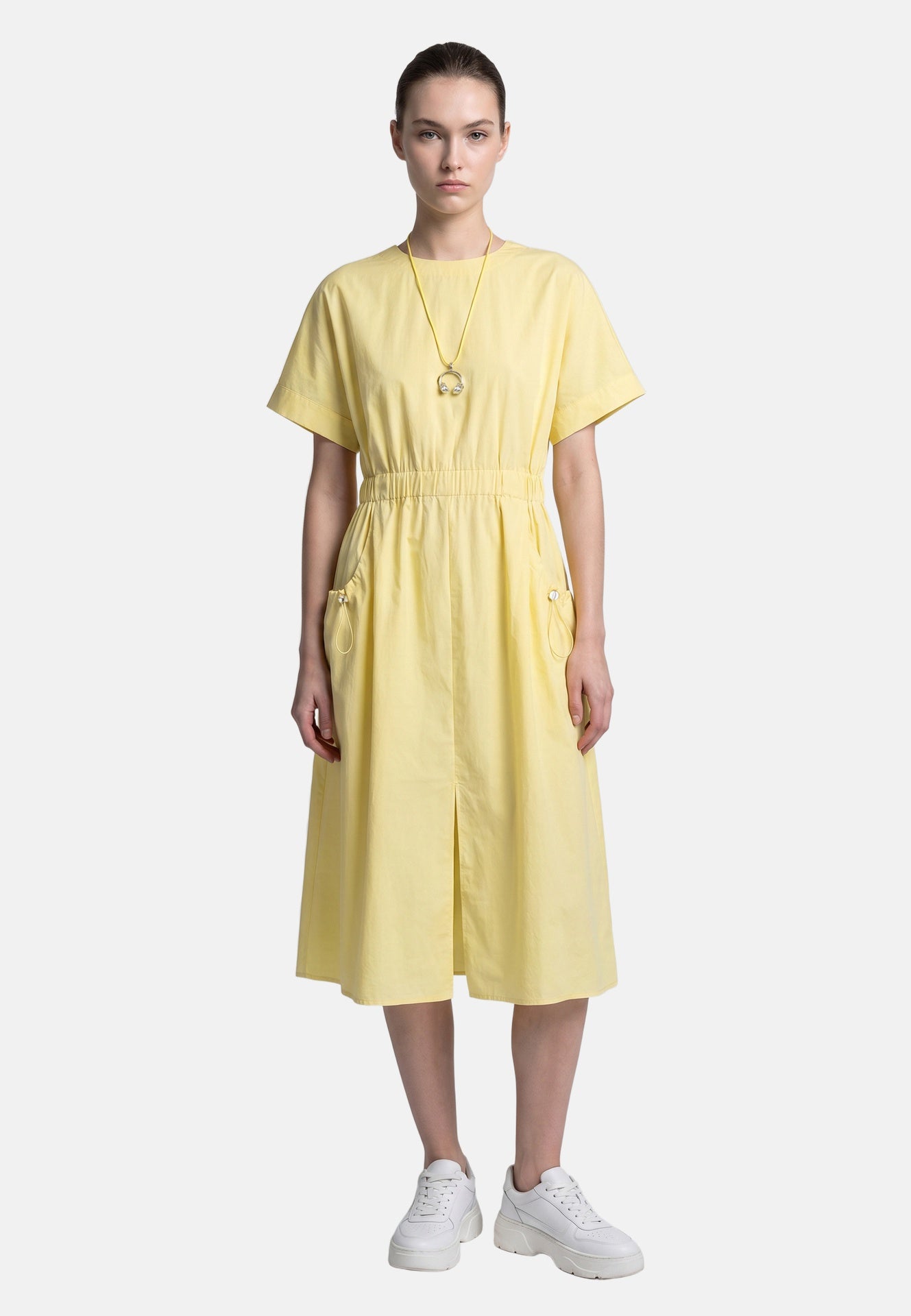 Vestito in Cotone Giallo