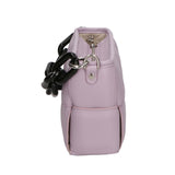 Aida Borsa a mano da donna Vera pelle 04722-D55 LILLA LILAC Gave Lux