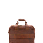 Borsa a mano unisex in vera pelle Made in Italy 4575-MARRONE Alessia Firenze