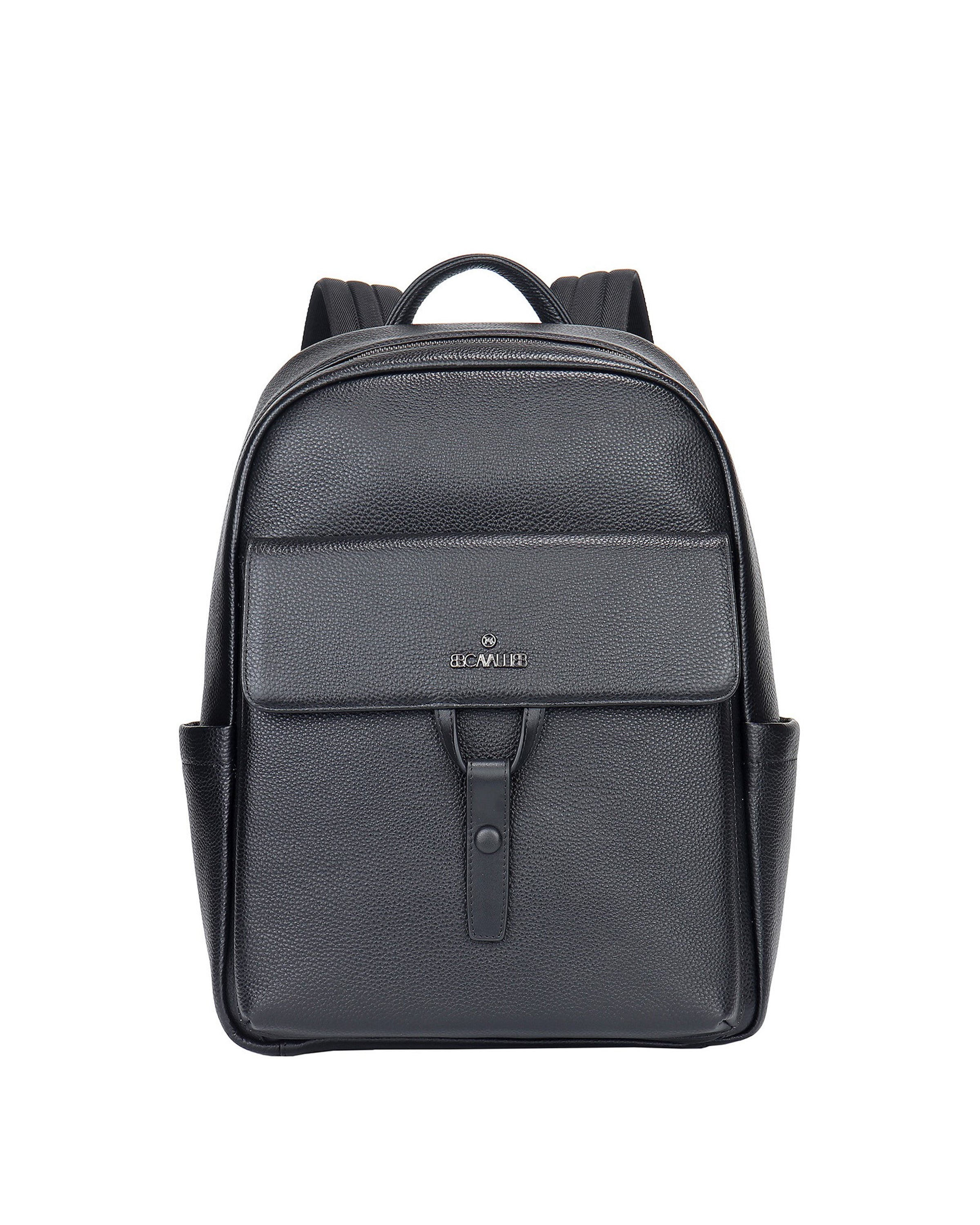 Zaino unisex in vera pelle Casual BC1298-NERO B Cavalli