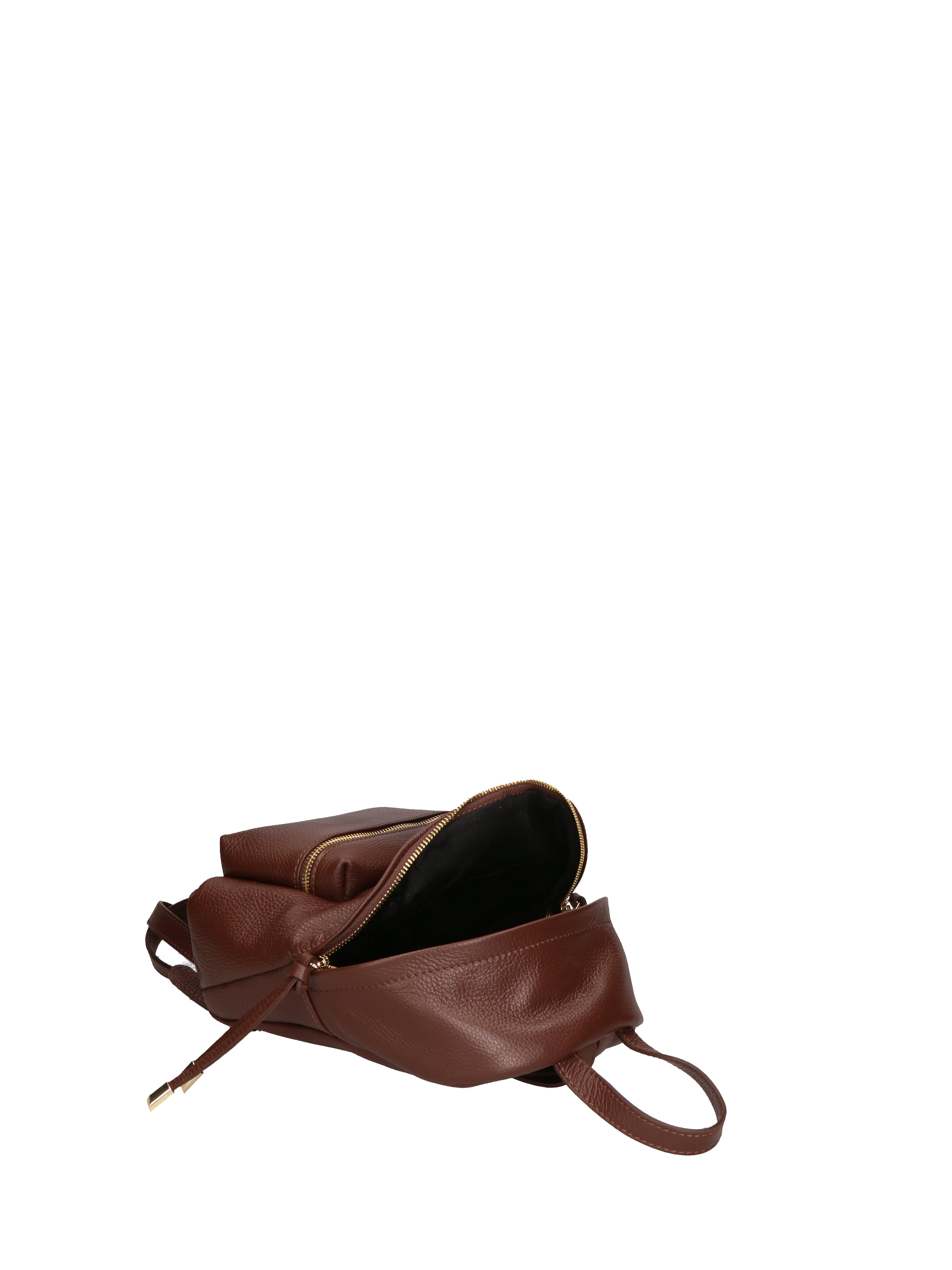 Liriope Borsa a mano da donna Vera Pelle 06515-D223 CIOCCOLATO Gave Lux