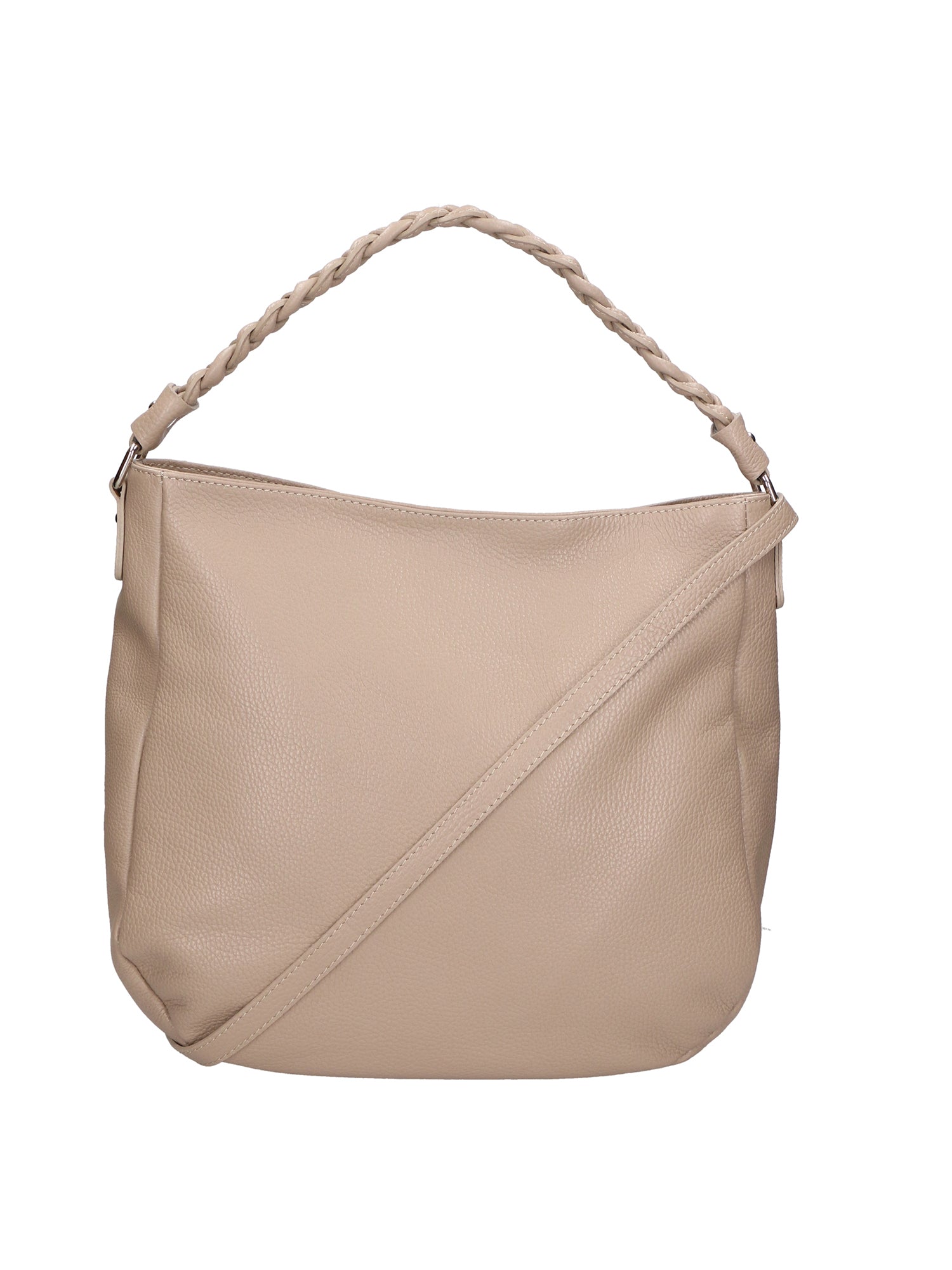 Gaia Borsa a spalla da donna Vera pelle 05897-C05 TAUPE Gave Lux
