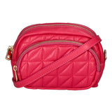 Ancilla 05305-S02 FUXIA Pochette da donna in vera pelle Gave Lux