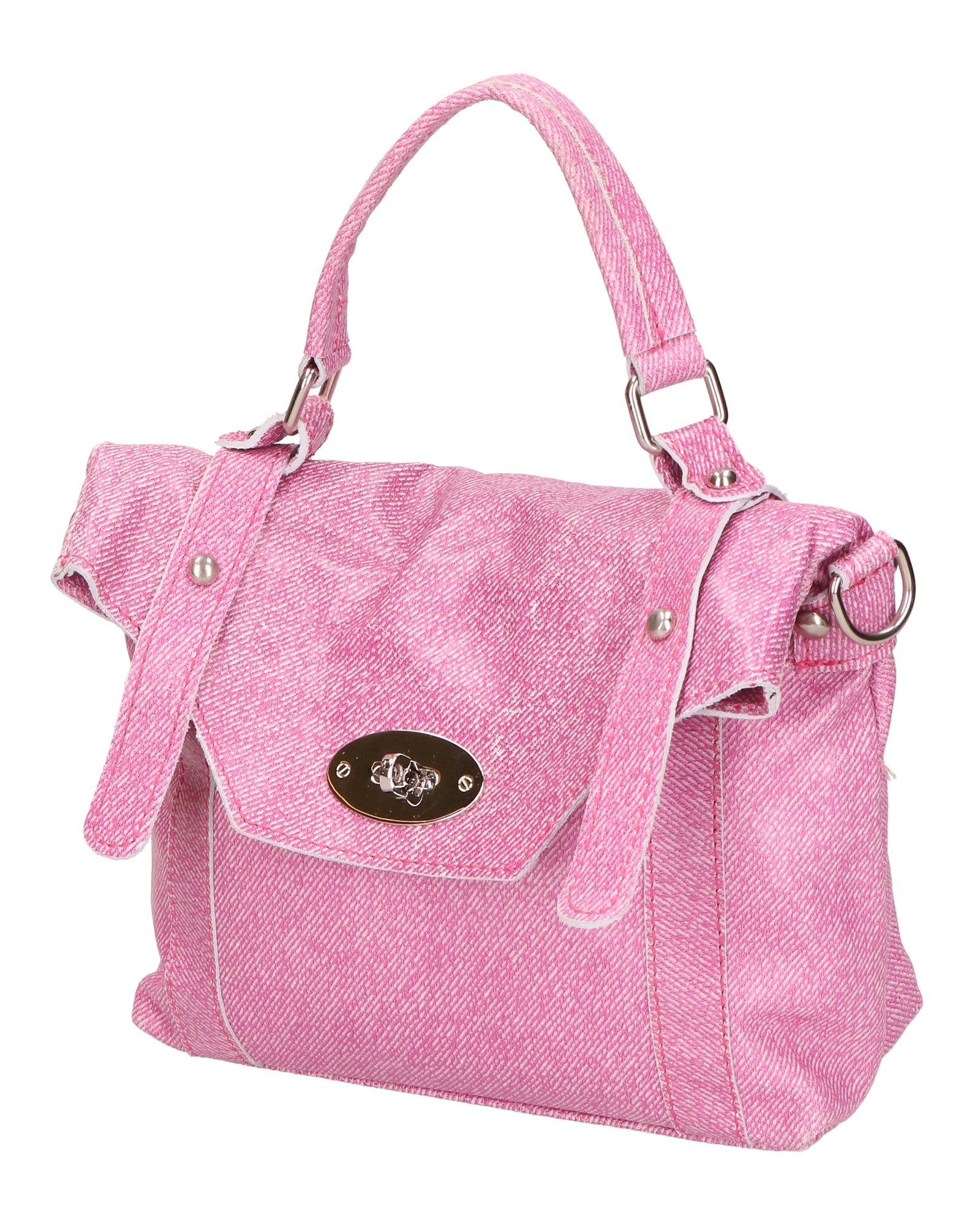 Floresta Borsa a mano da donna Vera Pelle 1158-ROSA Gave Lux