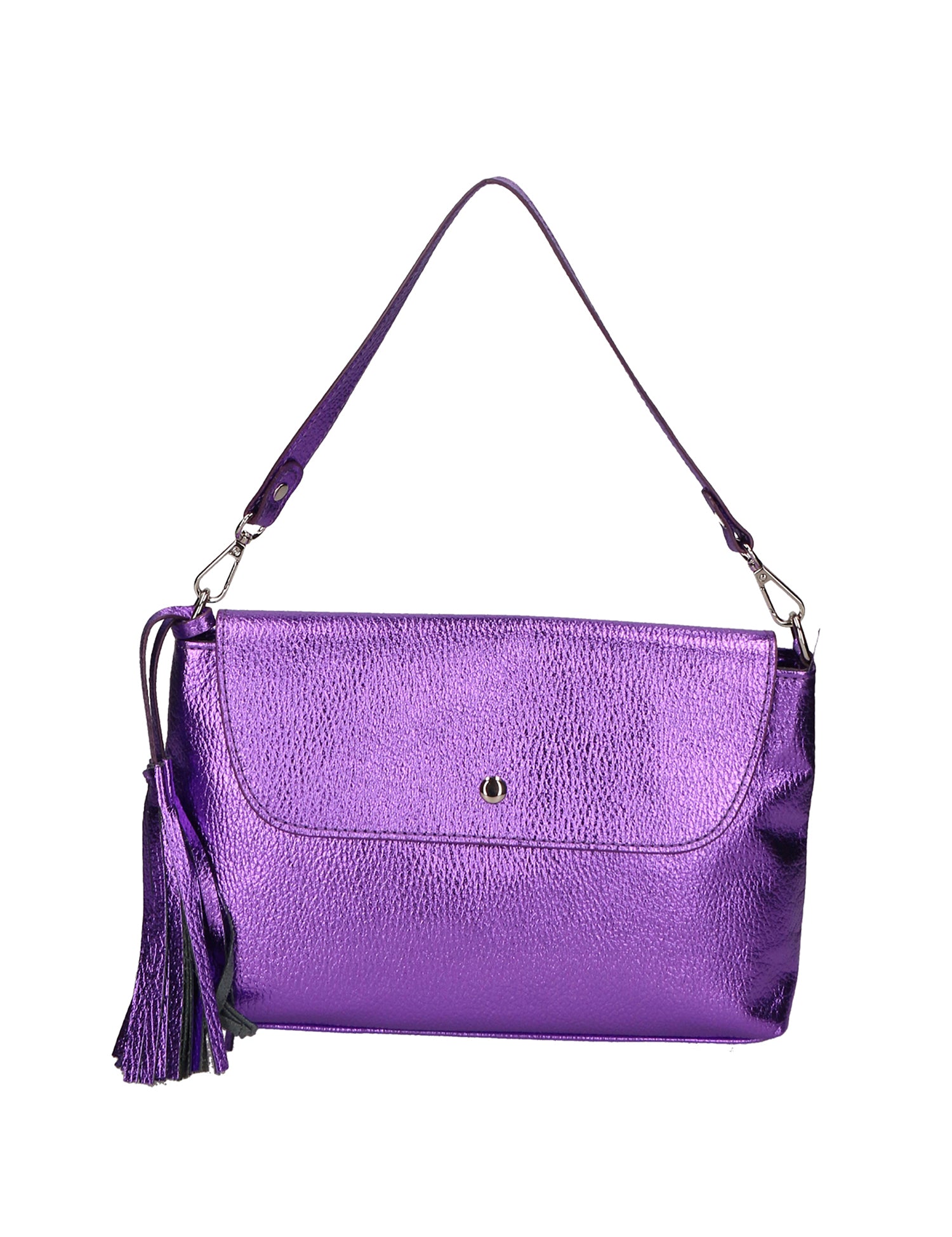 Auralia Borsa a mano da donna Vera pelle 05923-DL45 VIOLA Gave Lux