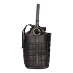 Borsa a mano da donna Vera pelle MYB-6009-FW-28 NERO My Best Bag