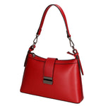 Aurelia Borsa a spalla da donna Vera pelle 05694-PL08 ROSSO Gave Lux