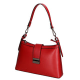 Aurelia Borsa a spalla da donna Vera pelle 05694-PL08 ROSSO Gave Lux