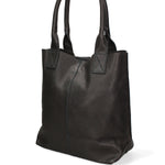 Brunella Borsa a mano da donna 100% pelle 524807-D26 BLU SCURO Gave Lux