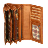 Portafoglio da uomo in vera pelle RFID HILB-V-102-CUOIO Hill Burry