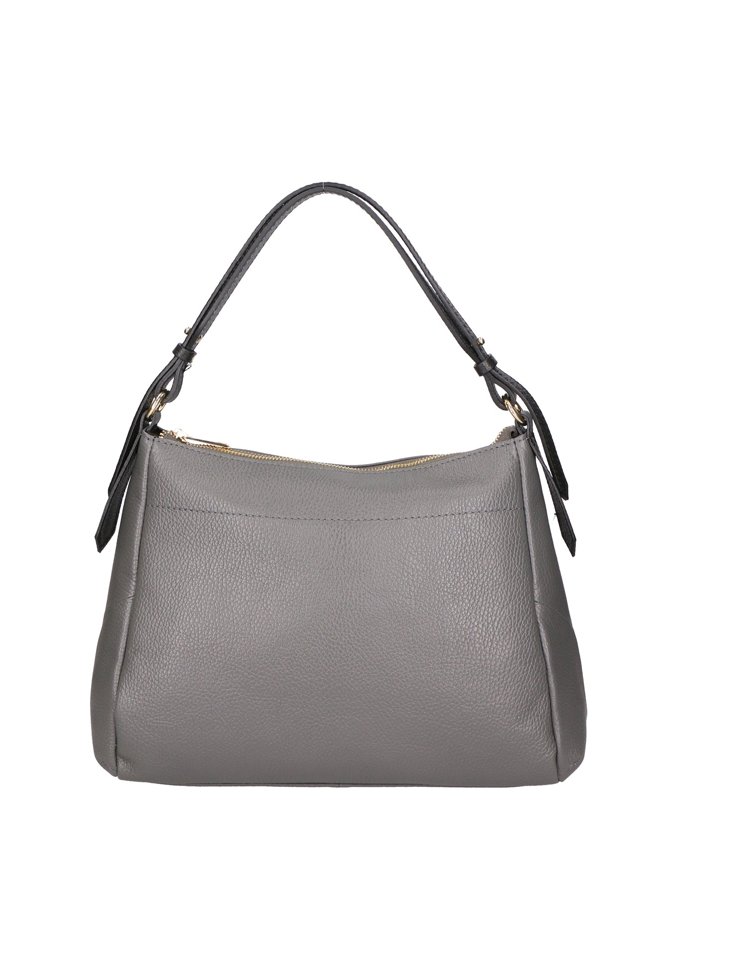 Vladimira Borsa a spalla da donna Vera pelle 06675-D27 CENERE + D28 NERO Gave Lux