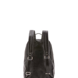 Zaino unisex in vera pelle 100% cotone 4428-NERO Alessia Firenze