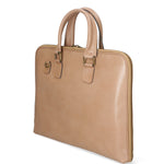 Fabiana Borsa a mano unisex Vera pelle 9033-FANGO TAUPE Gave Lux
