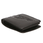 Portafoglio uomo in vera pelle RFID HILB-6404EAGLE-NERO Hill Burry