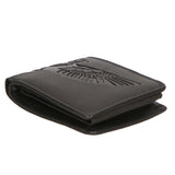 Portafoglio uomo in vera pelle RFID HILB-6404EAGLE-NERO Hill Burry