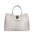 Ascoli Borsa a mano da donna Pelle stampata cocco 7718-GRIGIO Gave Lux