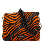 Borsa a spalla da donna Vera pelle di cavallino MYB-8021-FW-VERMIGLIO My Best Bag