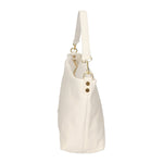 Ginevra Borsa a spalla da donna Vera pelle 05936-S01 BIANCO Gave Lux