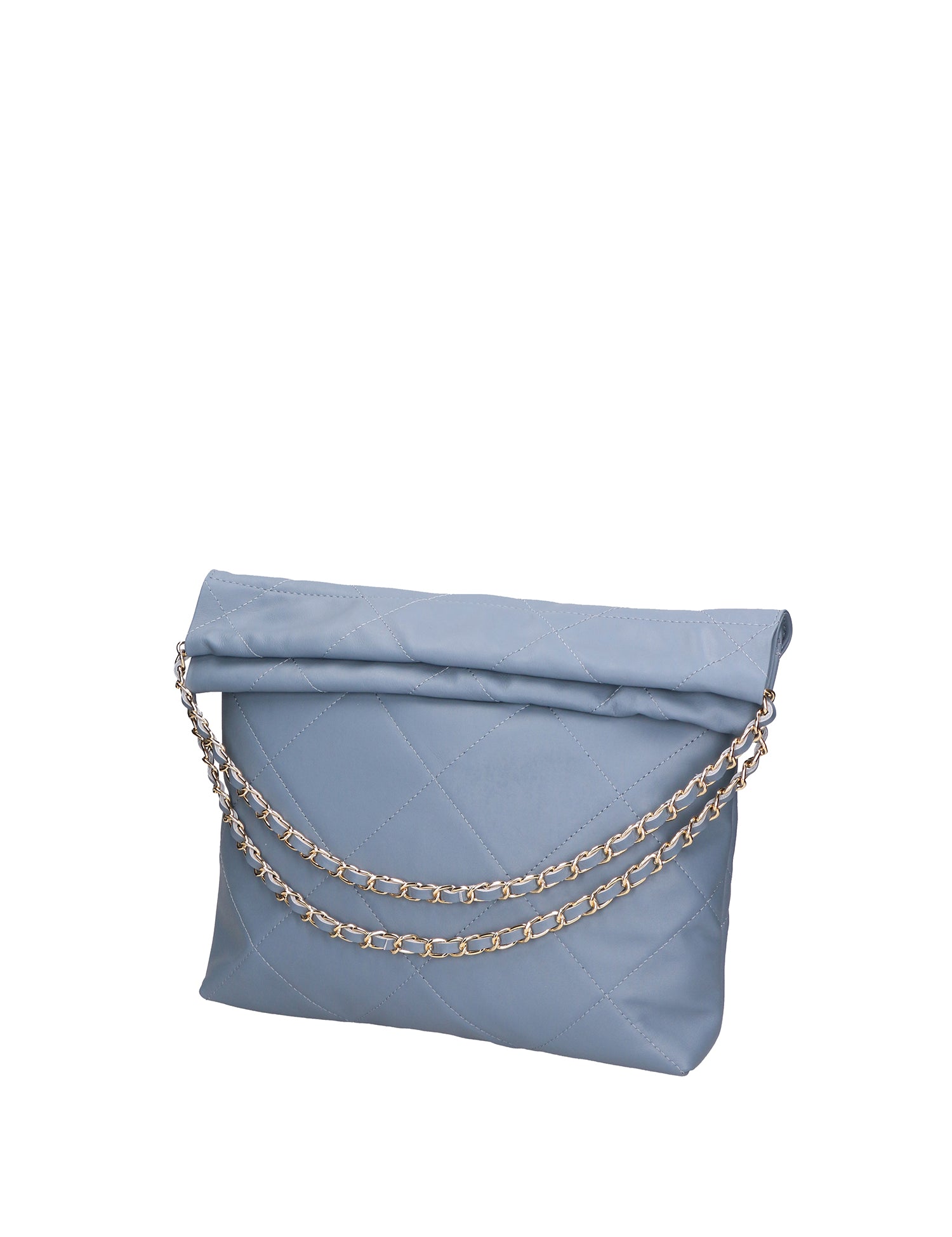 Violante Borsa a spalla donna Vera pelle 06897-S41 CELESTE SCURO Gave Lux