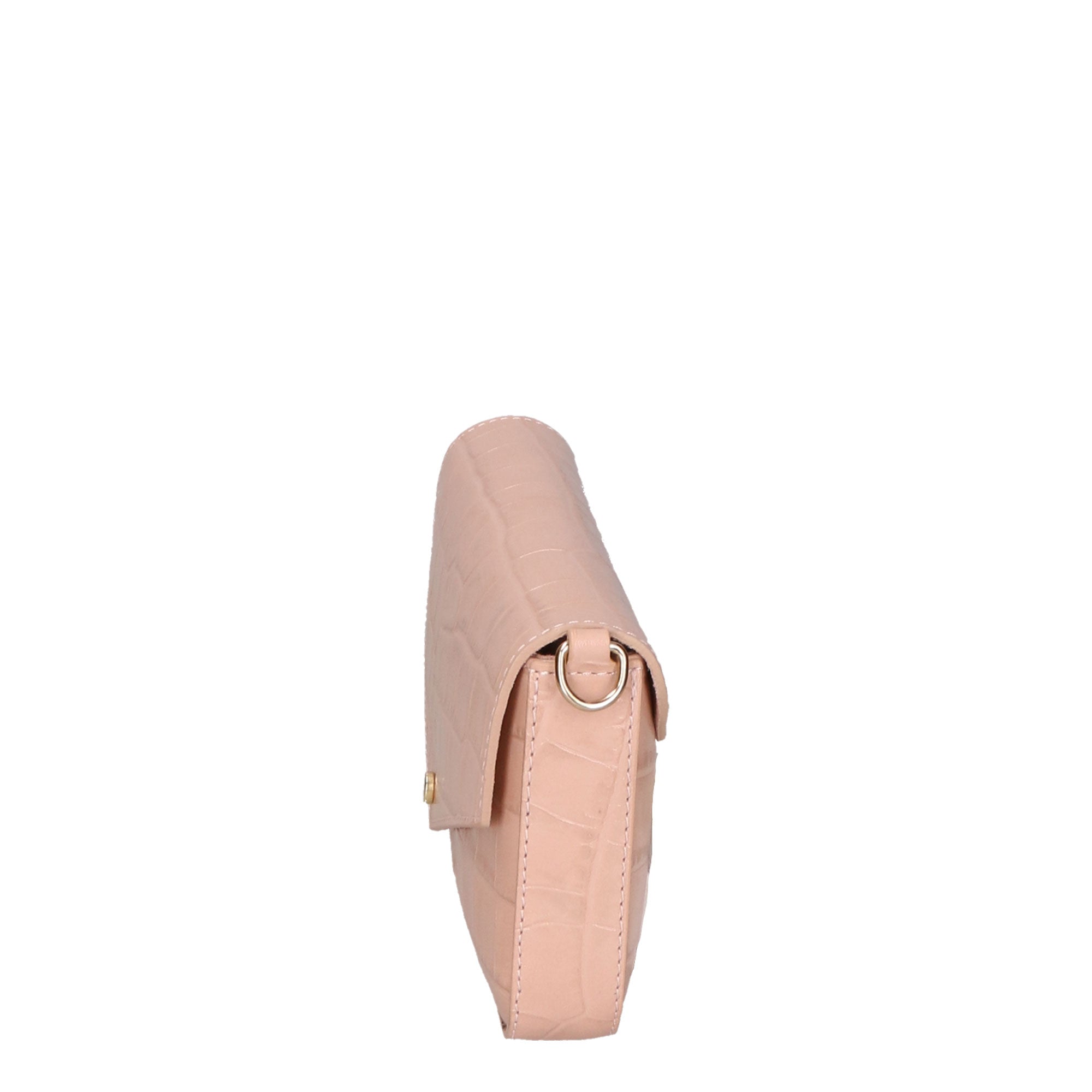 Borsa a mano da donna Vera pelle croco MYB-7021-SS-C13 ROSA My Best Bag