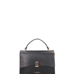 Borsa a mano da donna 100% vera pelle JR-W-1103-BX-BLACK + GOLD John Richmond