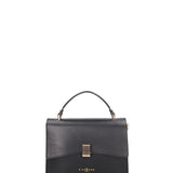 Borsa a mano da donna 100% vera pelle JR-W-1103-BX-BLACK + GOLD John Richmond